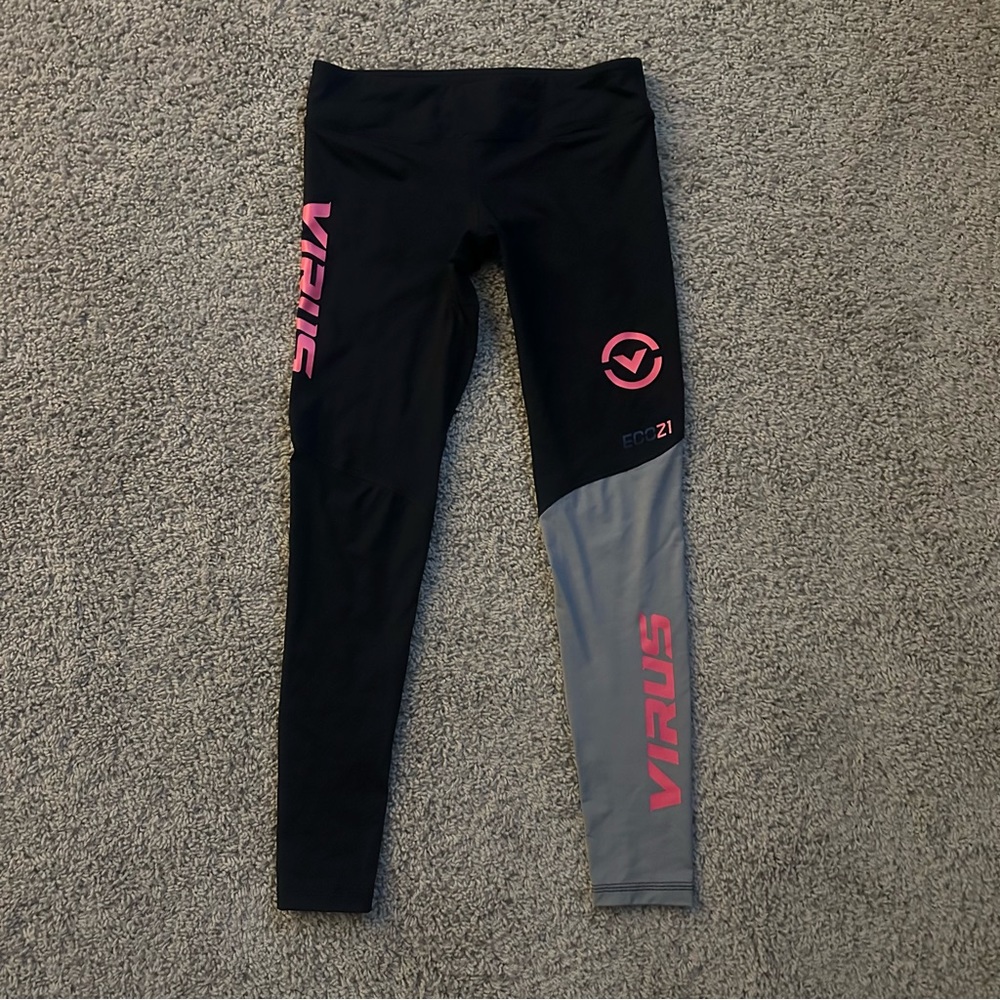 Virus ECO21 Womens Stay Cool V2 Compression Pants Sz XS
